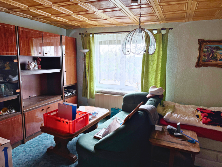 Wohnzimmer Einfamilienhaus Rosenthal am Rennsteig