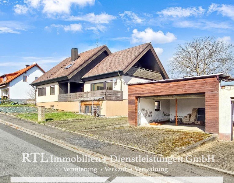 Au�enansicht Ha�furt Einfamilienhaus Naturnah wohnen mit Platz f�r Familie, Arbeit und Zukunft (A1705)
