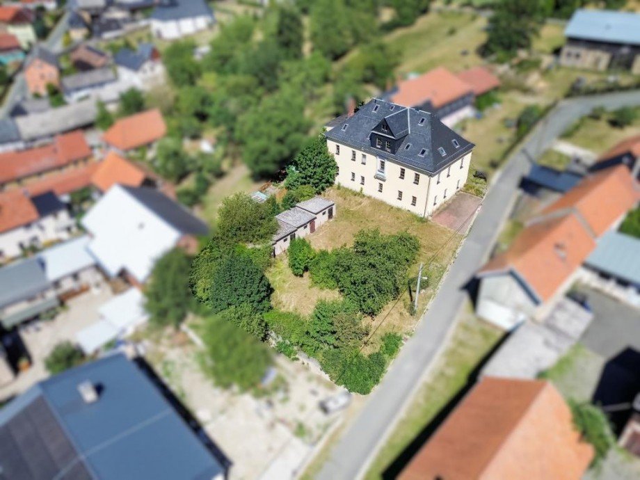Luftbild Einfamilienhaus Remptendorf