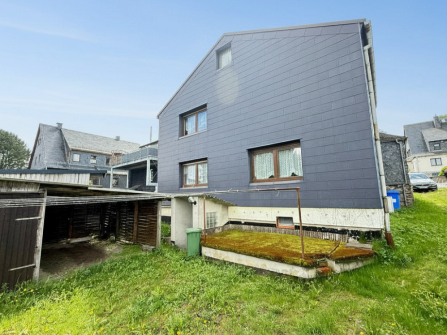Gartenansicht Einfamilienhaus Wurzbach