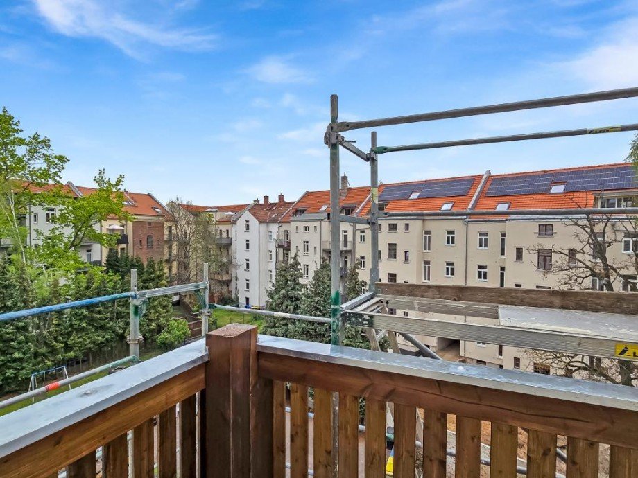 Ausblick Wohnung Leipzig