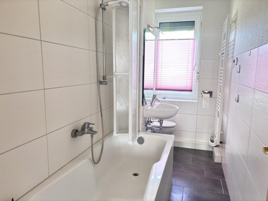 Badezimmer Wohnung Rosenthal am Rennsteig