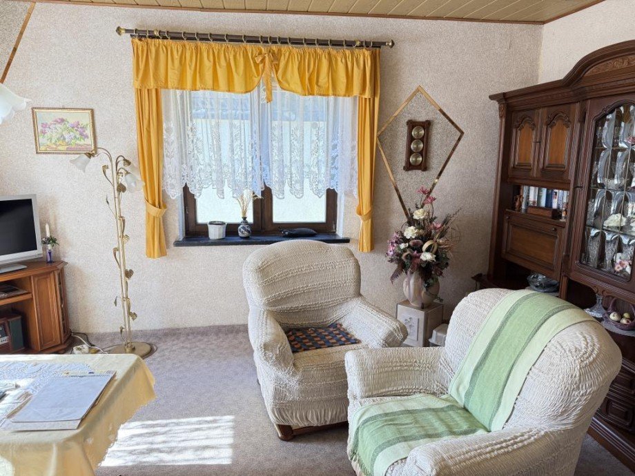 Wohnzimmer EG Einfamilienhaus Wurzbach