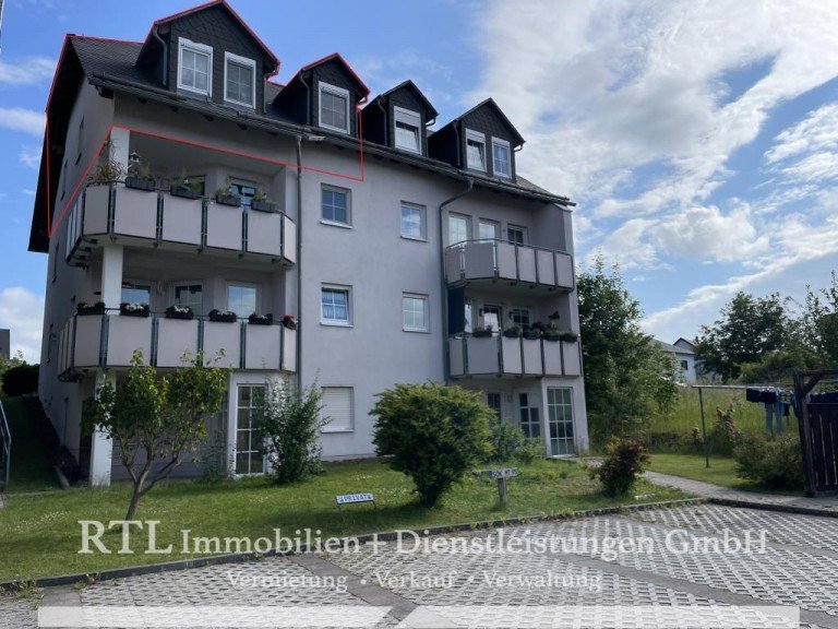 Au�enansicht Bad Lobenstein Wohnung 2-Zimmer-Dachgeschoss in bester Lage von Bad Lobenstein! (A1706)