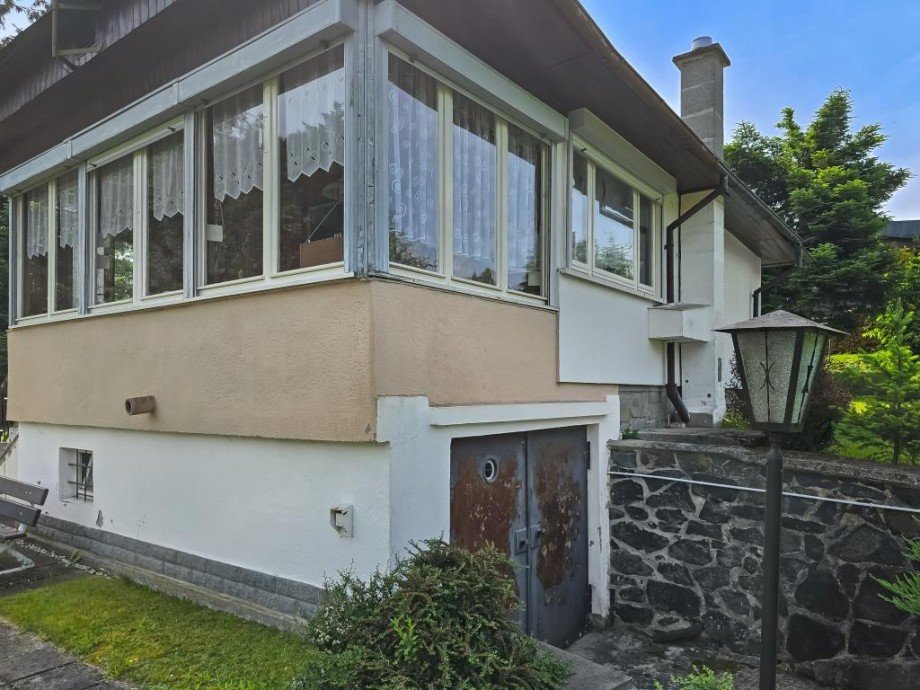 Kellerzugang Ferienhaus Saalburg-Ebersdorf