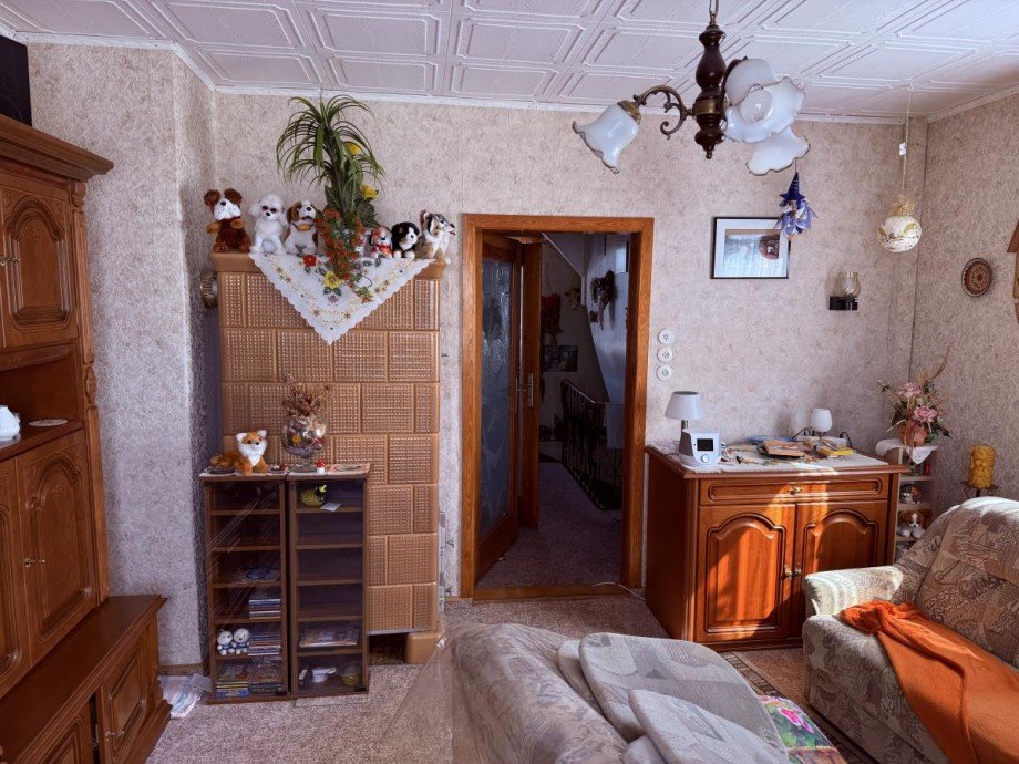 Wohnzimmer Einfamilienhaus Rosenthal am Rennsteig