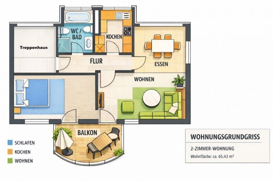Grundriss Wohnung Triptis