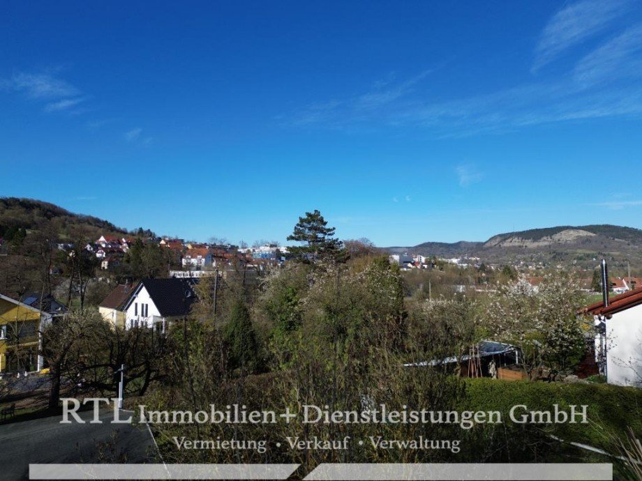 Blick zur Stadt Grundst�ck Jena