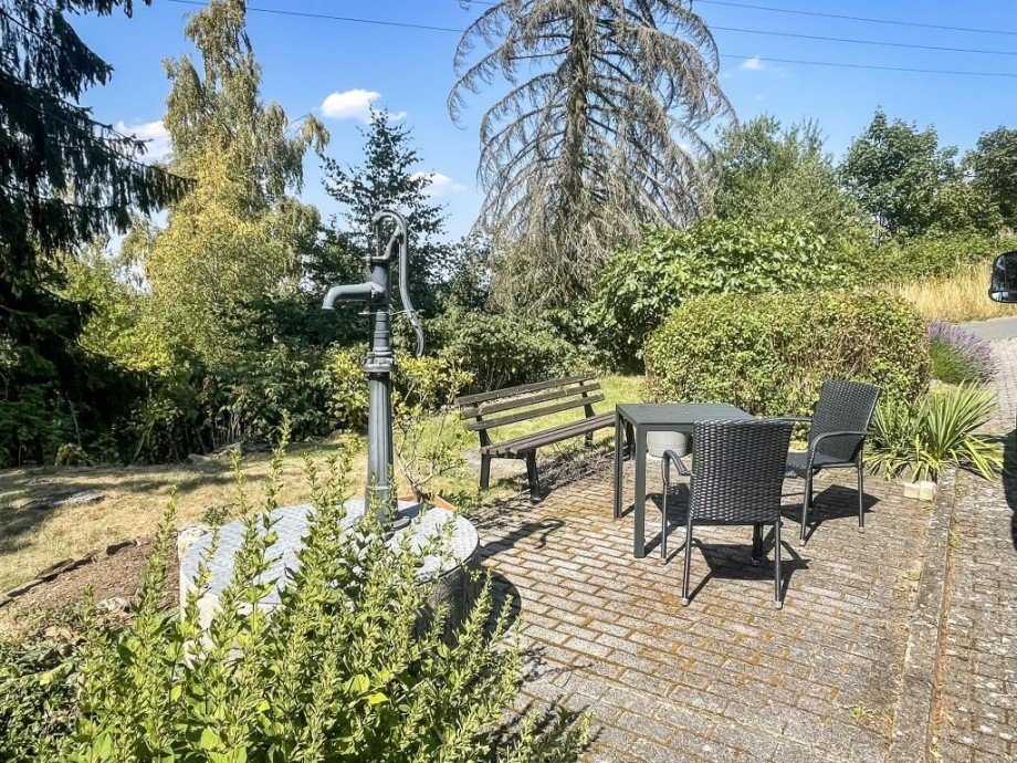Sitzecke Einfamilienhaus Rosenthal am Rennsteig