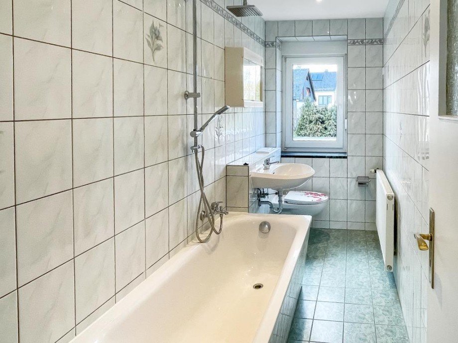 Badezimmer Wohnung Rosenthal am Rennsteig