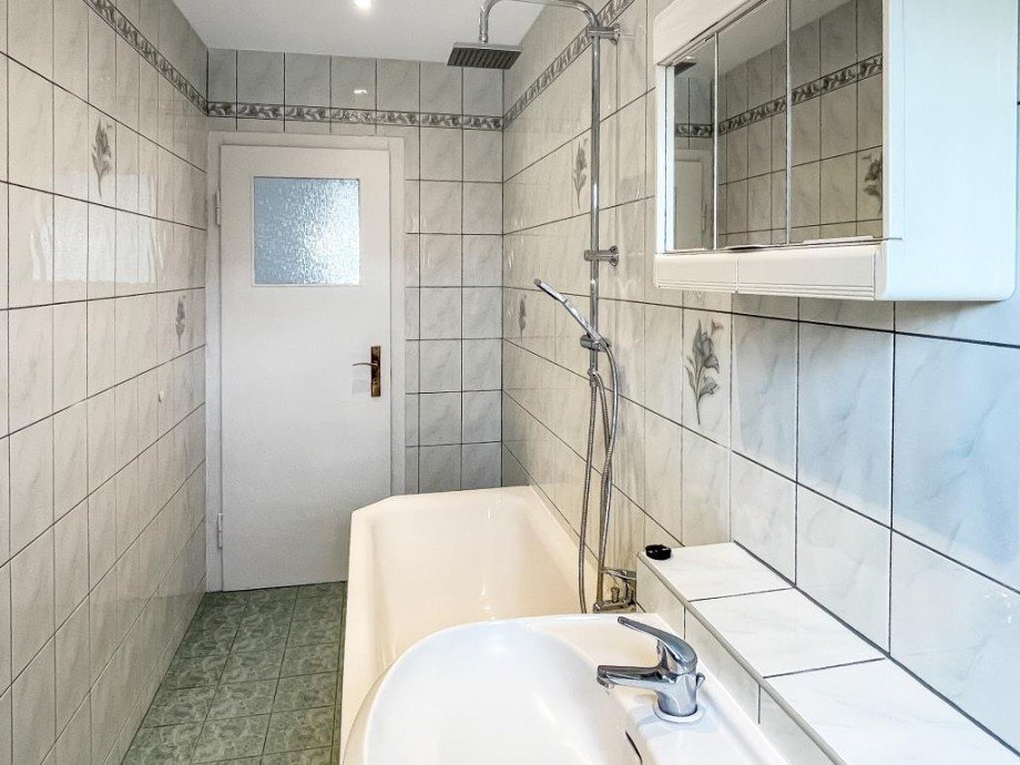 Badezimmer Wohnung Rosenthal am Rennsteig