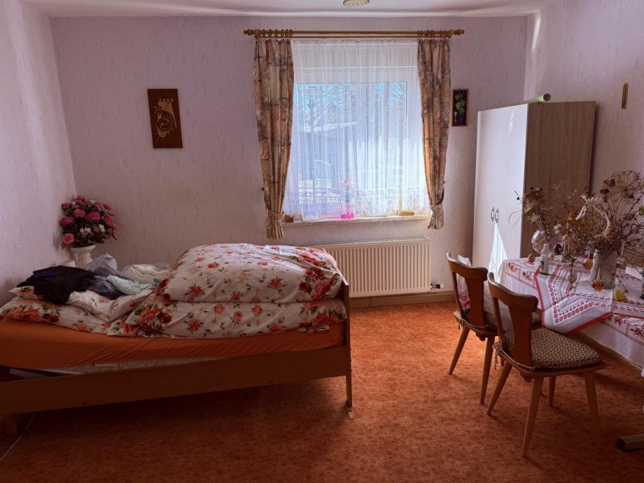 Schlafzimmer Einfamilienhaus Rosenthal am Rennsteig