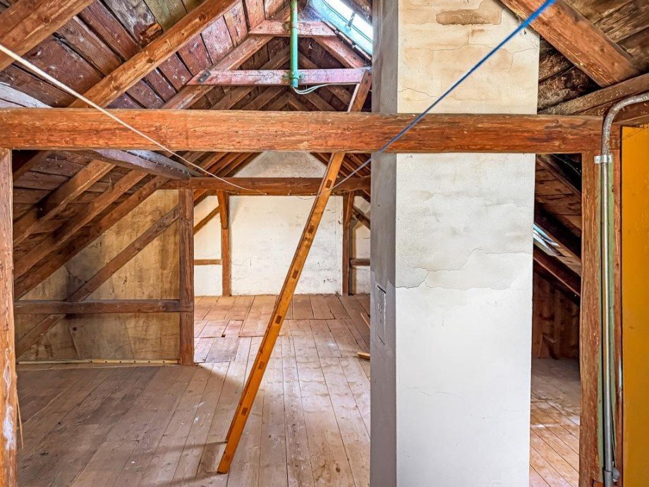 Dachboden Doppelhaush�lfte Rosenthal am Rennsteig