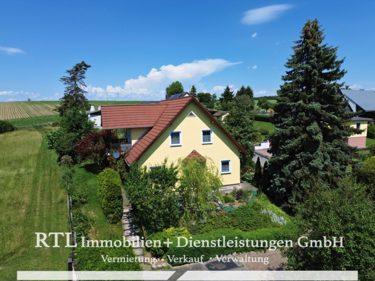 Au�enansicht Saalburg-Ebersdorf Einfamilienhaus Einfamilienhaus mit liebevoll angelegtem Garten und Balkon (A1740)