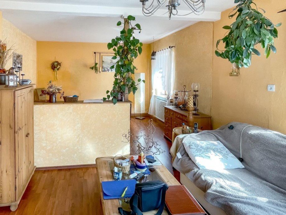 Wohnzimmer EG Einfamilienhaus Gefell