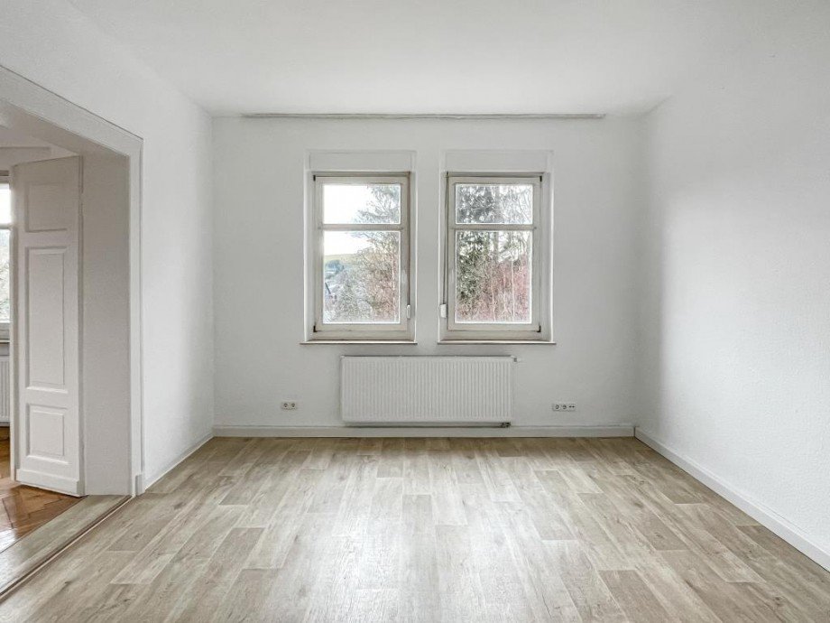 Wohnzimmer Wohnung EG Zweifamilienhaus Wurzbach