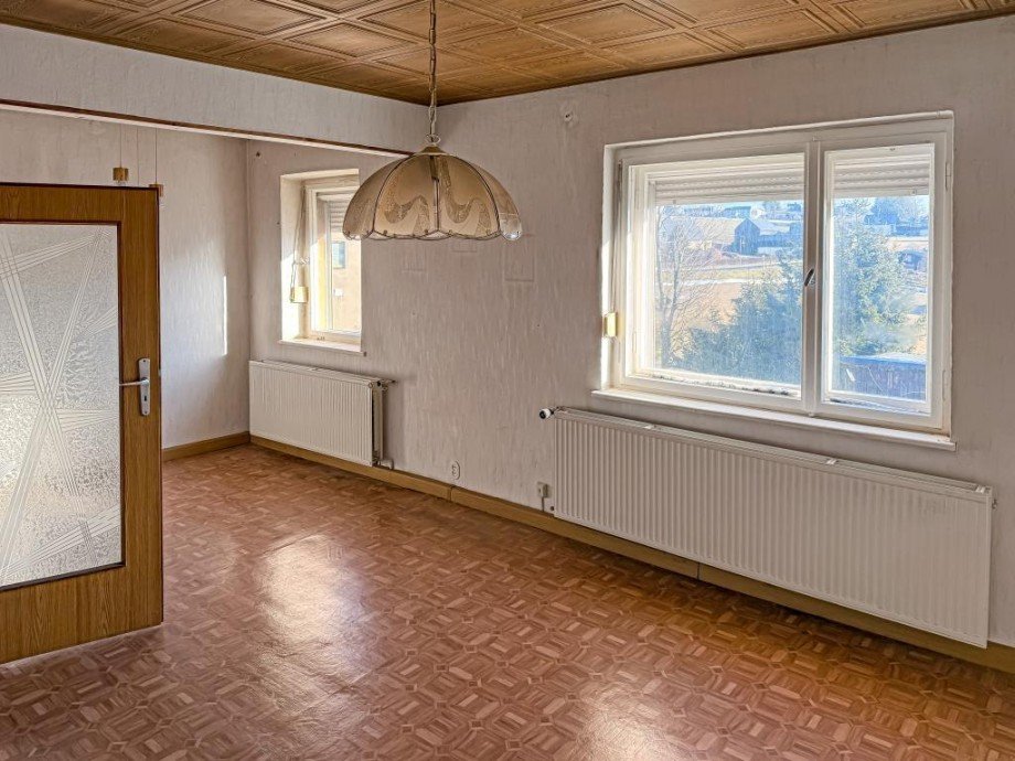 Wohnzimmer Doppelhaush�lfte Rosenthal am Rennsteig