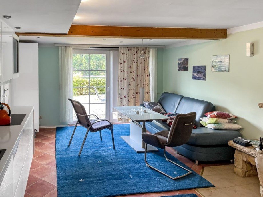 Wohnk�che mit Terrassenzugang Ferienhaus Altenbeuthen
