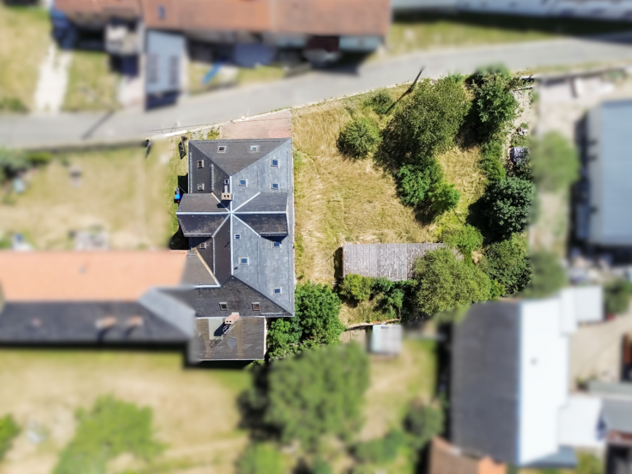 Luftbild Einfamilienhaus Remptendorf