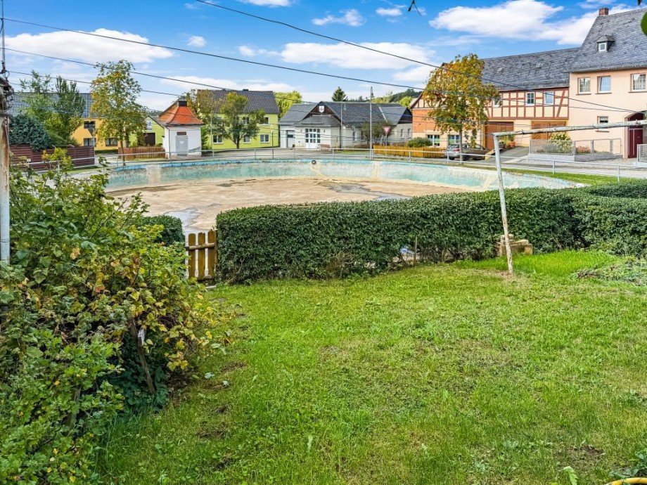 Garten am Dorfteich Einfamilienhaus Tanna