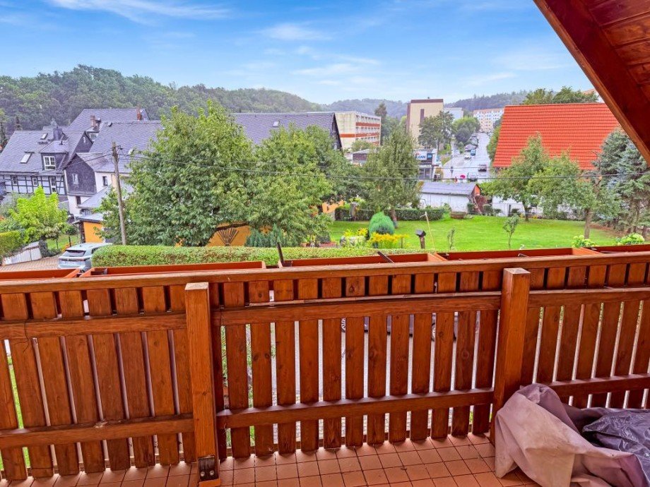 Aussicht Balkon Einfamilienhaus M�lsen