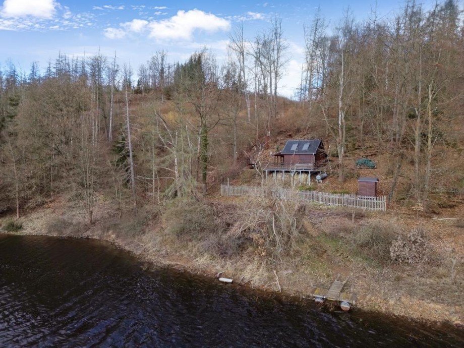 Luftaufnahme Einfamilienhaus Saalburg-Ebersdorf