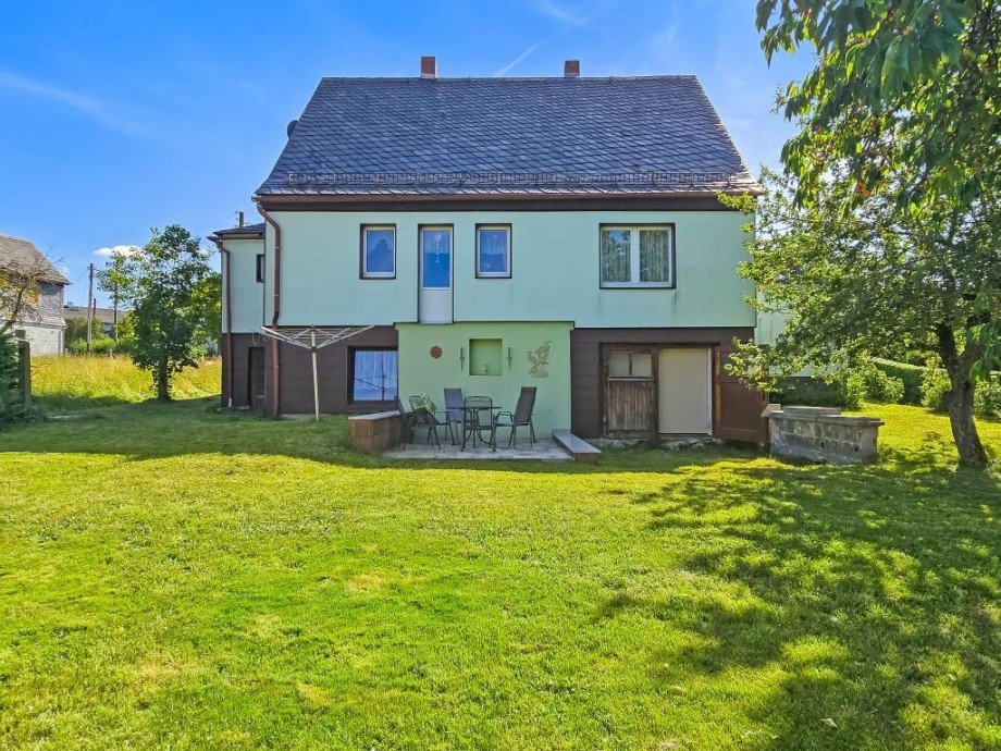 Gartenansicht Einfamilienhaus Remptendorf