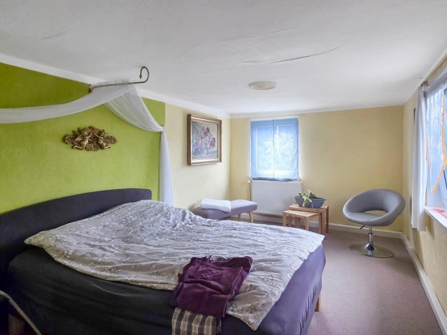 Schlafzimmer Einfamilienhaus Saalburg-Ebersdorf