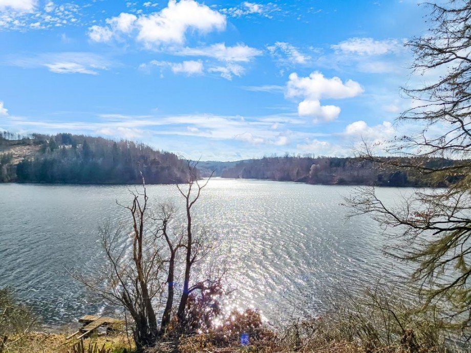 Aussicht Ferienhaus Saalburg-Ebersdorf