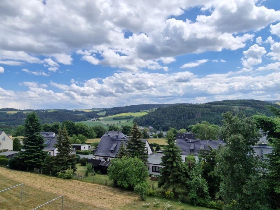 Ausblick 2 Wohnung Rosenthal am Rennsteig