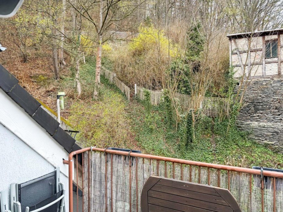 Blick vom Balkon Wohnung Leutenberg