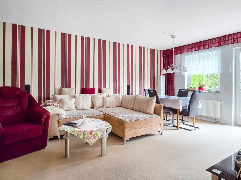 Wohnzimmer Wohnung Saalburg-Ebersdorf
