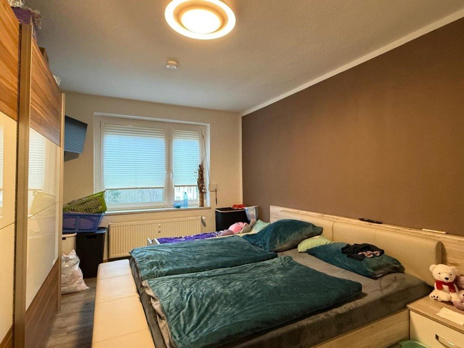 Schlafzimmer Wohnung Rosenthal am Rennsteig