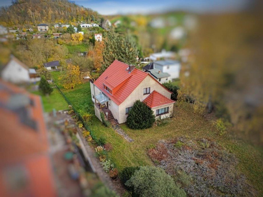 Luftbild Einfamilienhaus P��neck