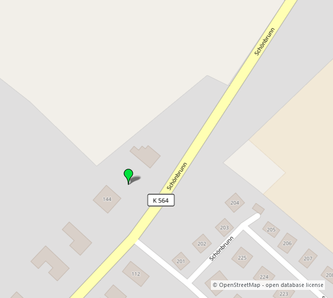 Umgebungskarte 1 Grundst�ck Saalburg-Ebersdorf