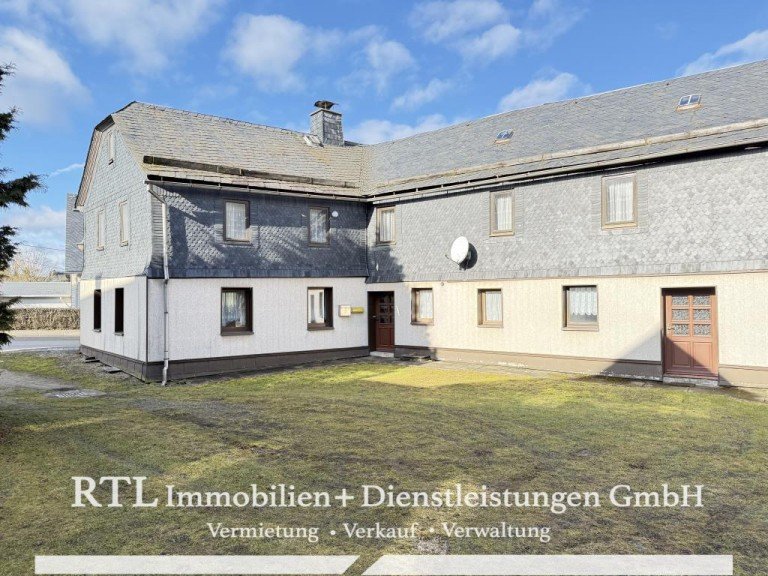 Au�enansicht Remptendorf Einfamilienhaus L�ndliche Idylle mit viel Platz - gro�z�giges Wohnhaus mit Innenhof und Garten (A1699)