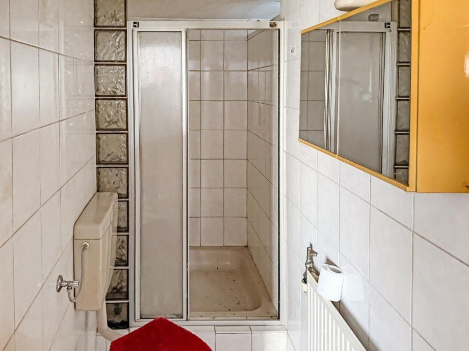 WC mit Dusche Doppelhaush�lfte Rosenthal am Rennsteig