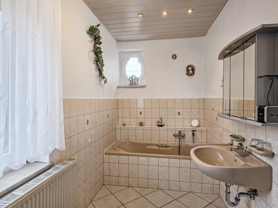 Badezimmer OG Einfamilienhaus Rosenthal am Rennsteig