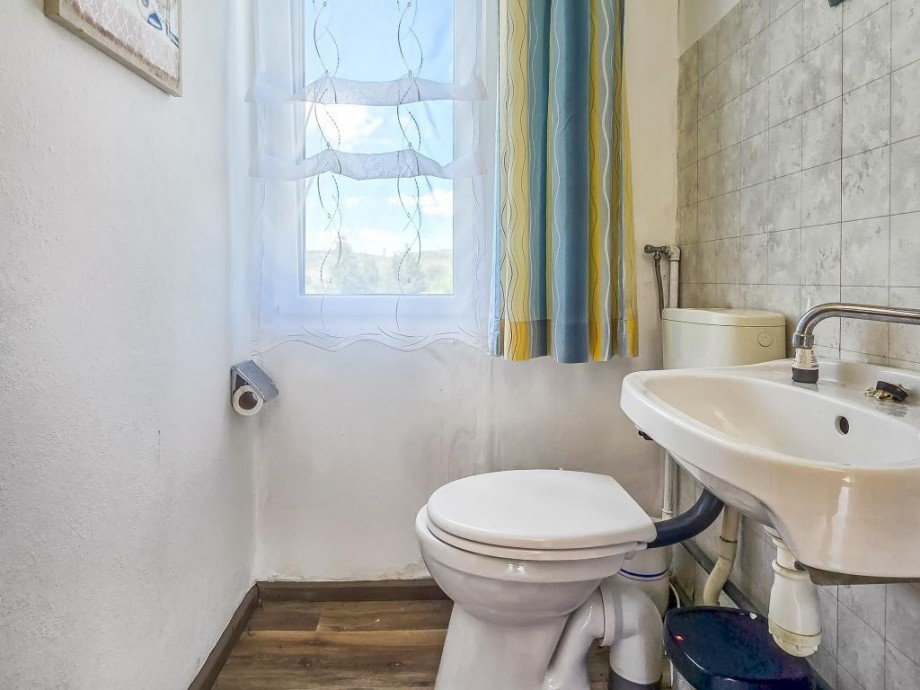 Toilette Ferienhaus Saalburg-Ebersdorf