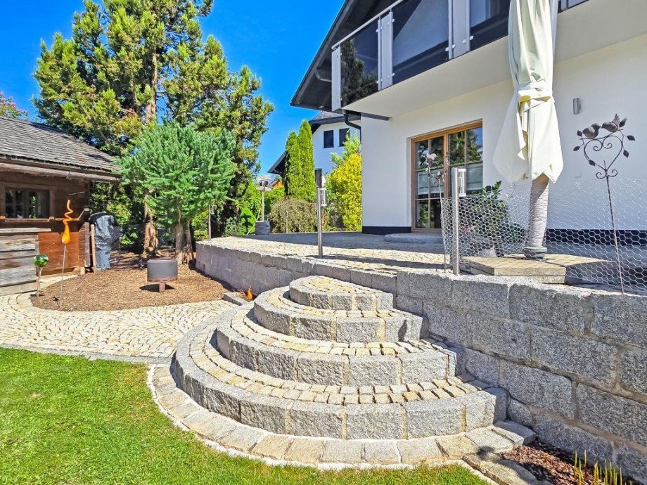 Terrasse Einfamilienhaus Rehau