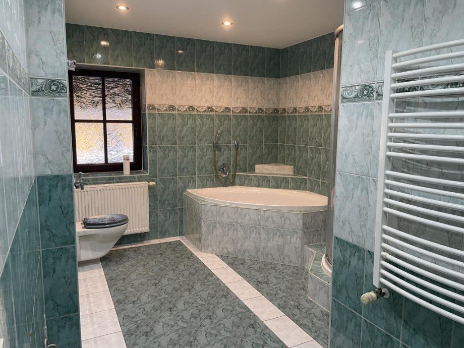 Badezimmer Wohnung Rosenthal am Rennsteig