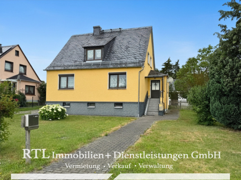 Au�enansicht Rosenthal am Rennsteig Einfamilienhaus Kleines Haus, gro�es Grundst�ck, echtes Zuhausegef�hl (A1745)