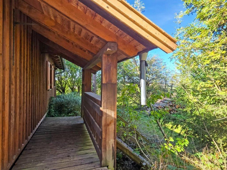 Treppe zum Keller Ferienhaus Remptendorf