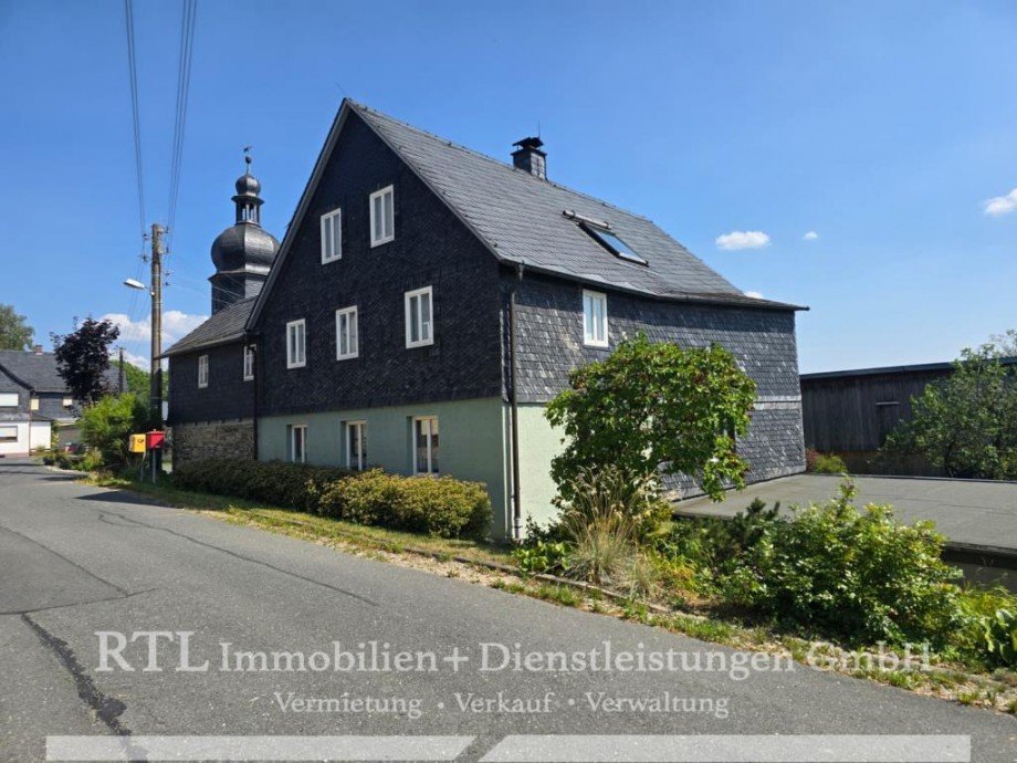 Au�enansicht Einfamilienhaus Remptendorf