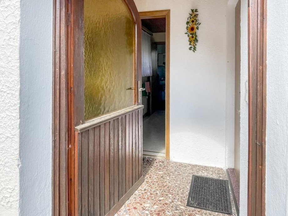 Eingangsbereich Bungalow Bad Lobenstein