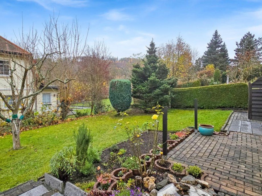 Garten Einfamilienhaus Rosenthal am Rennsteig