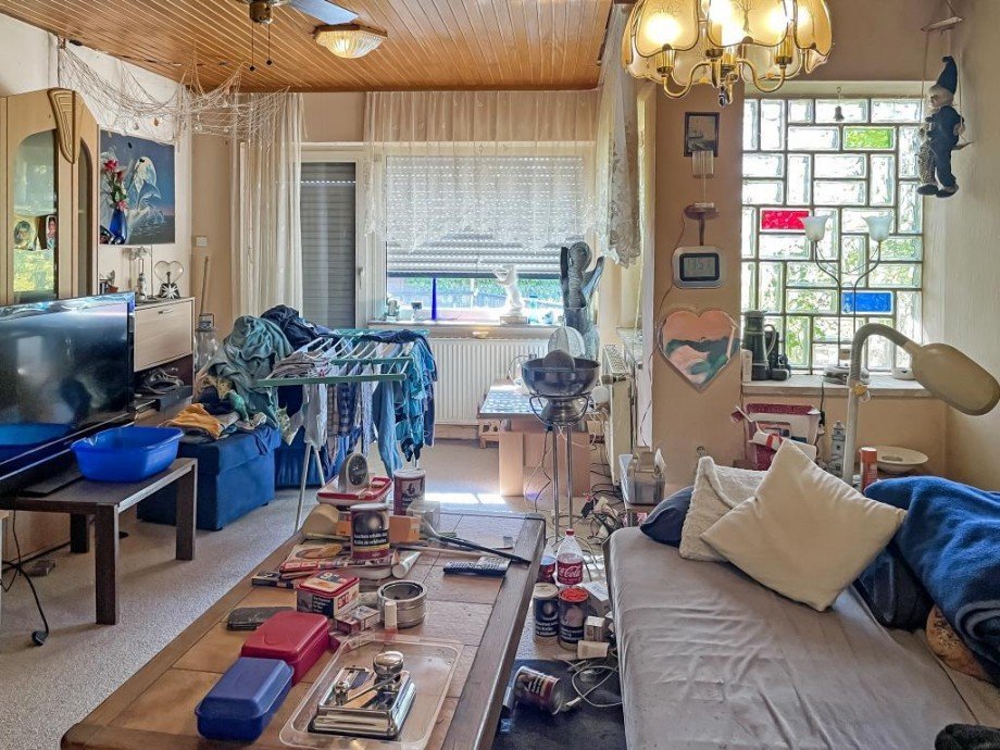 Wohnzimmer EG Einfamilienhaus Schwarzenbach am Wald