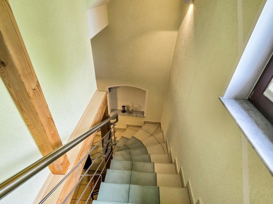 Treppenhaus Einfamilienhaus Rosenthal am Rennsteig