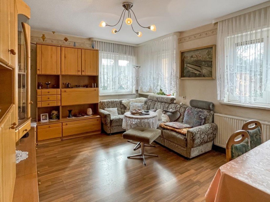 Wohnzimmer OG Einfamilienhaus Gefell