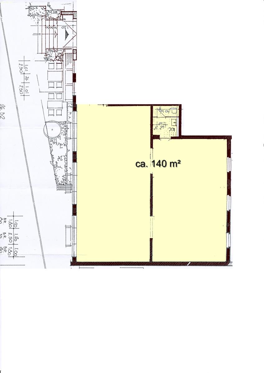 Grundriss Einzelhandel Bad Lobenstein